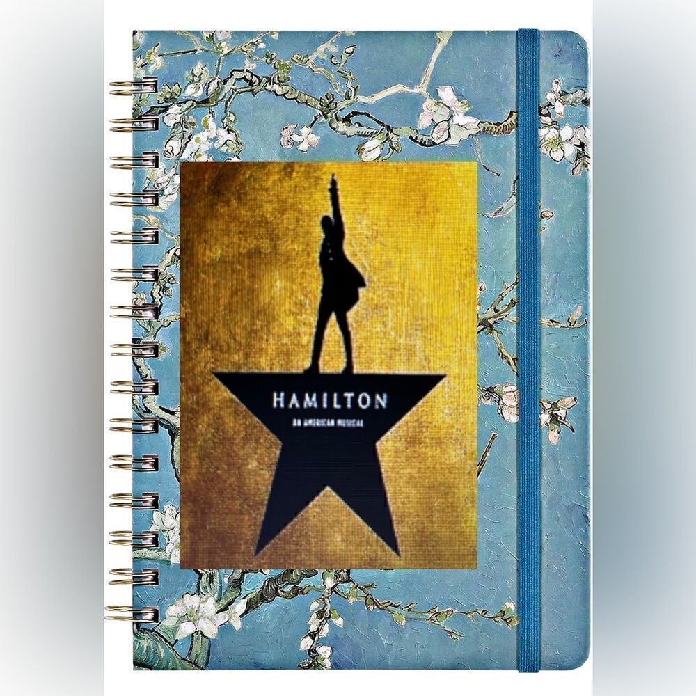 NWT. πΆ Hamilton Journal/Notebook.βGift for Her/Him. Back toβ school gift.